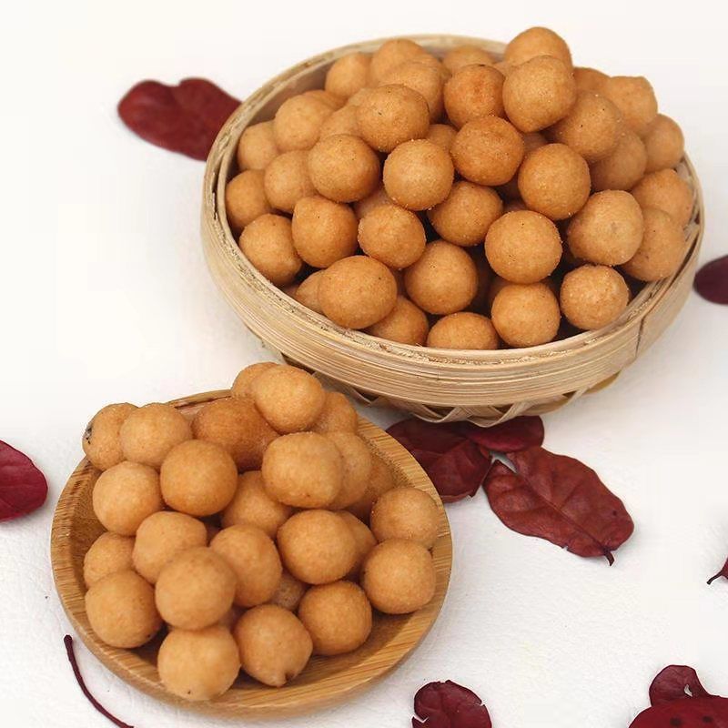 广西恭城油茶配料小吃恭城油茶桂林麻蛋果脆果油茶果油果麻旦果 麻旦