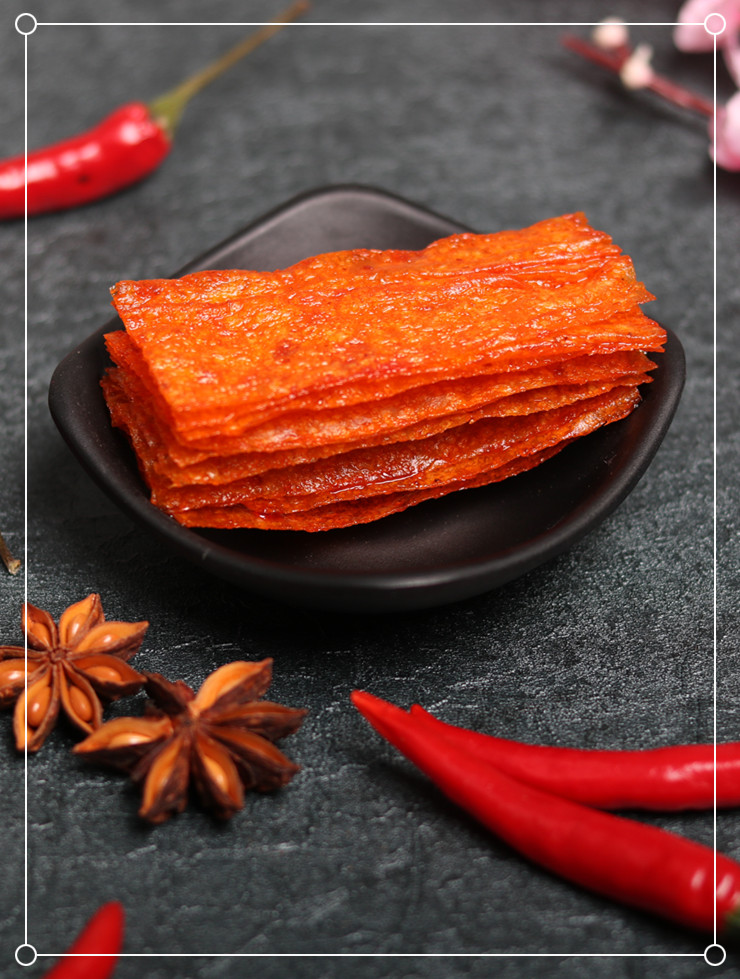 辣条麻辣片鸡皮条爆鸡皮辣条辣片鸡蛋片儿时零食5包报哥麻辣片3包