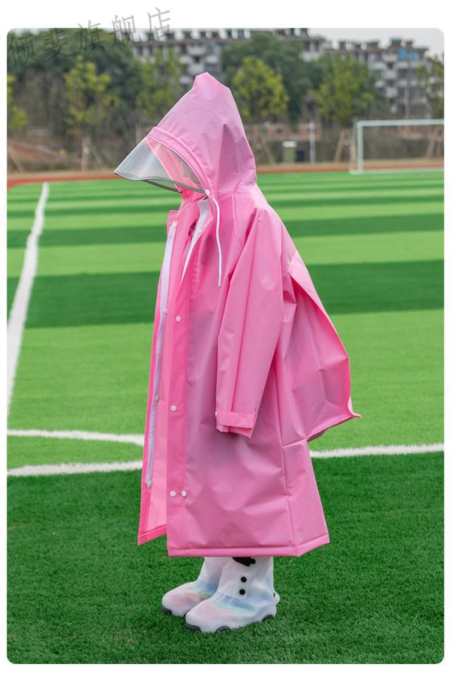 学生雨衣上学专用初中学生雨衣上学专用初中生带书包位女大童雨披2021