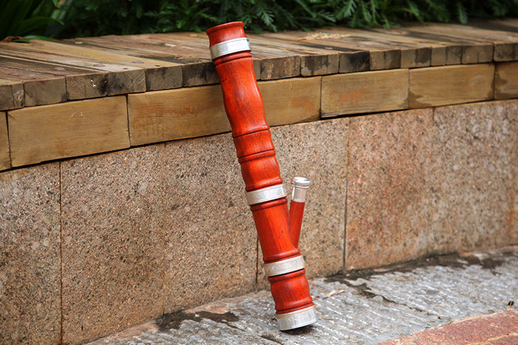 云南红花梨木实木水烟筒竹子水烟斗烟丝烟袋水烟枪特大号红木烟香花梨