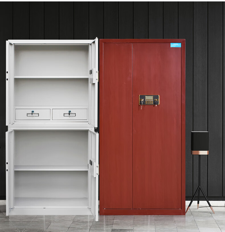 洛迪蒙密码柜文件柜加厚电子保密柜办公柜铁皮保险柜档案柜资料柜指纹