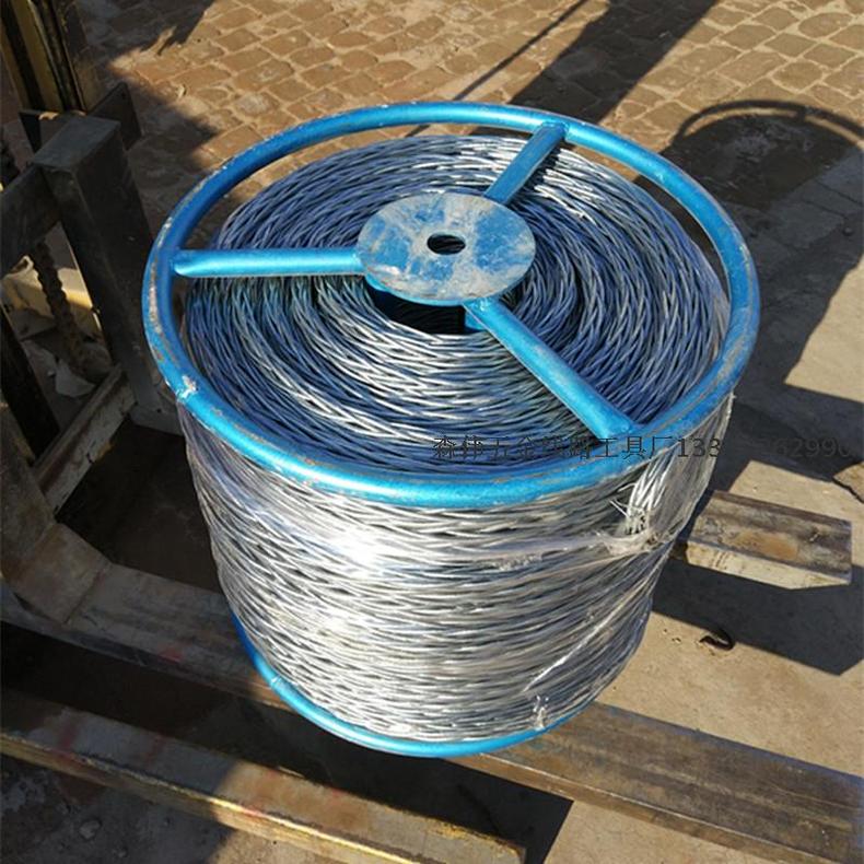 防扭钢丝绳电力牵引绳电缆放线防旋转无扭钢丝绳热镀锌国标品质 小号