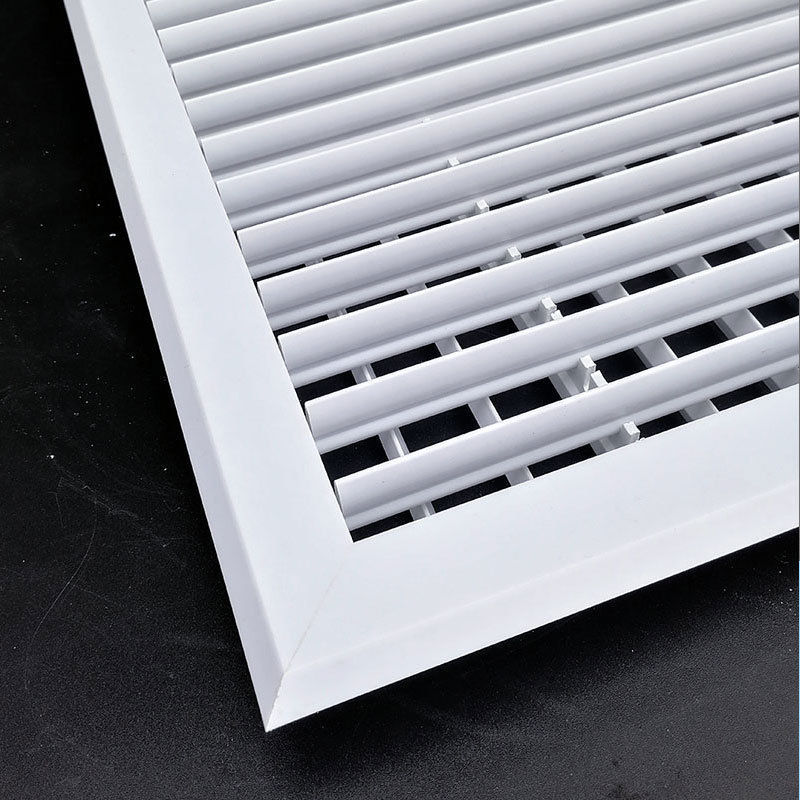 zxjien 中央空调进回出风口格栅检修口盖风管机塑料通风罩百叶窗定制