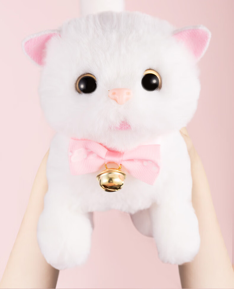 迪士尼(disney)仿真猫咪会叫会走的玩具猫猫电动宠物小女孩儿童生日