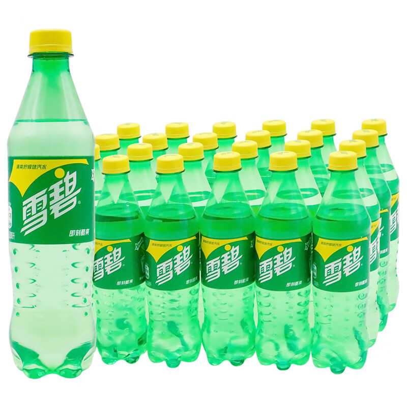 可口可乐雪碧500ml24瓶12瓶装碳酸饮料可乐汽水500ml可口可乐12瓶500
