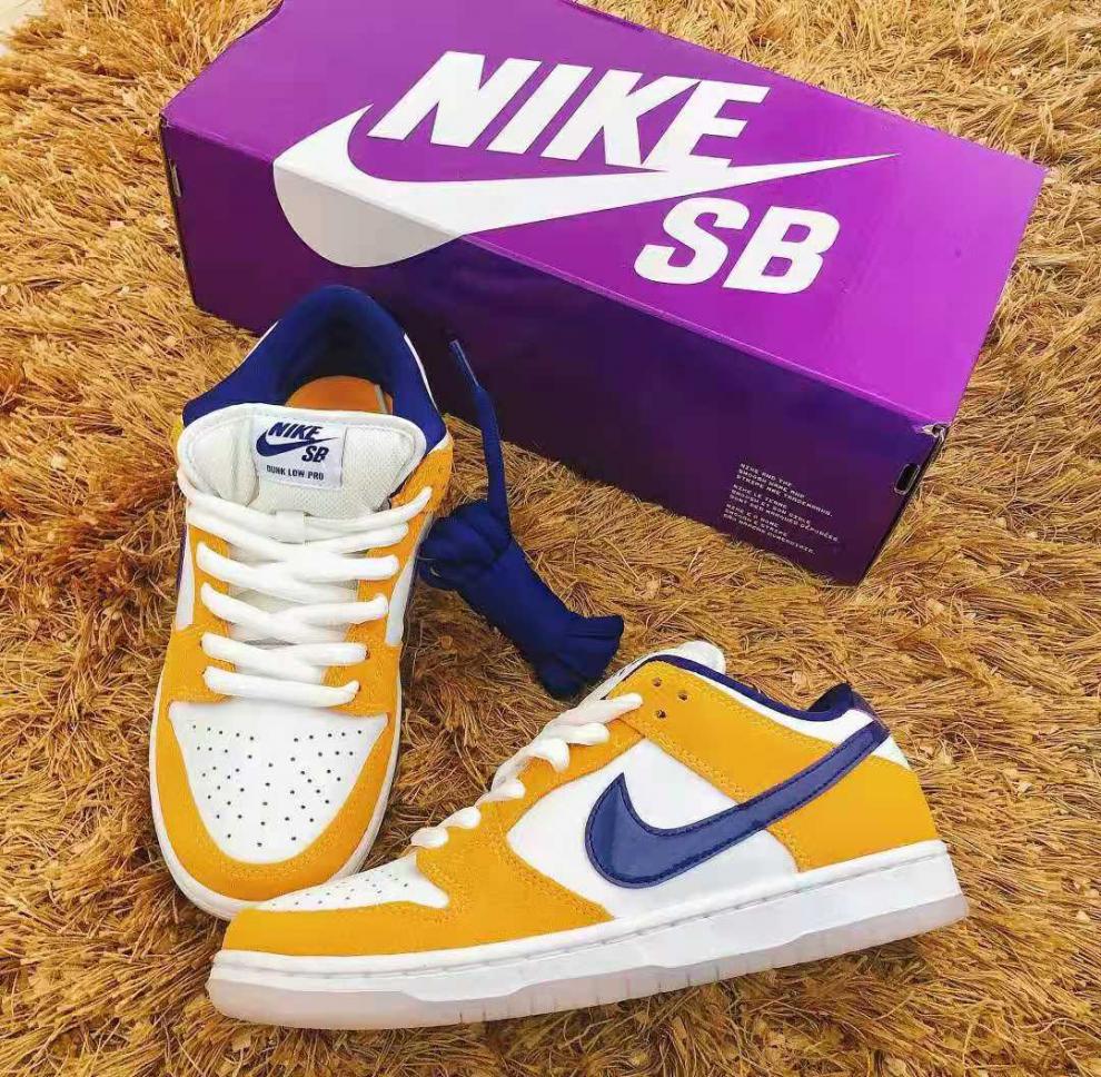 耐克dunksb低帮紫金湖人休闲鞋男鞋aj时尚百搭板鞋情侣学生运动休闲