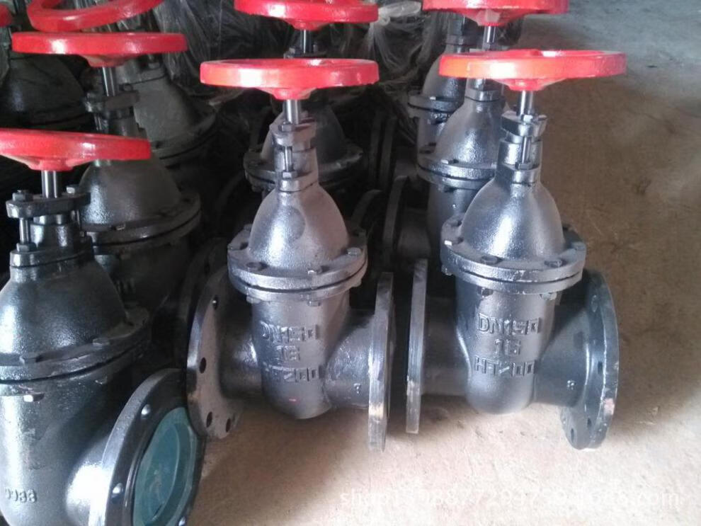 铸铁法兰闸阀暗杆z45t10法兰闸阀水管闸板阀门开关水闸阀dn25010寸