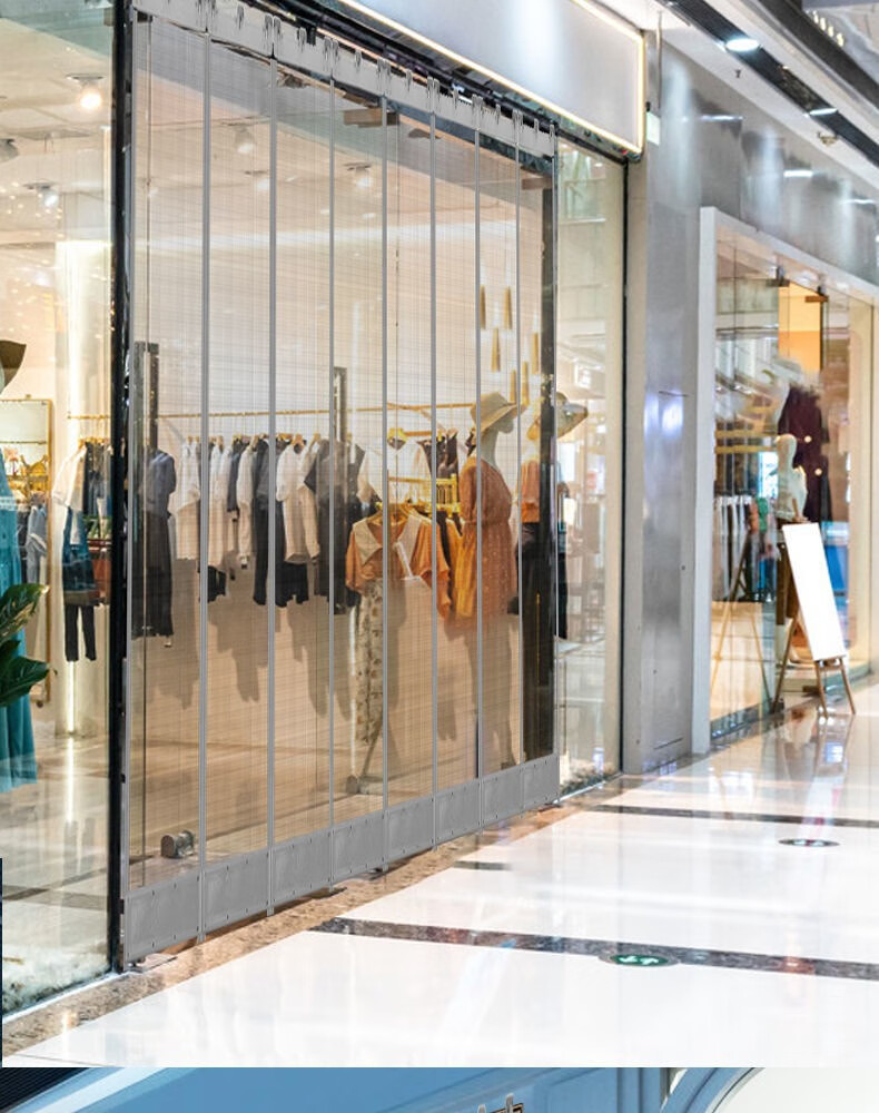 磁吸防蚊门帘 家用夏季通风透气防蝇纱网挂帘透明通风软门帘农村全