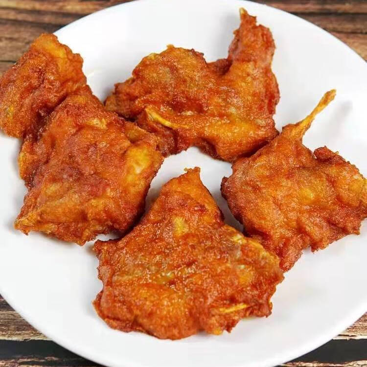 45斤鸡叉骨批发奥尔良连心脆炸鸡锁骨冷冻半成品油炸腾旺纳跃鸡叉骨1