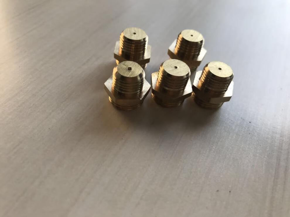 直喷猛火灶喷头液化气然气燃气头铜喷头喷嘴铜喷头铜喷头