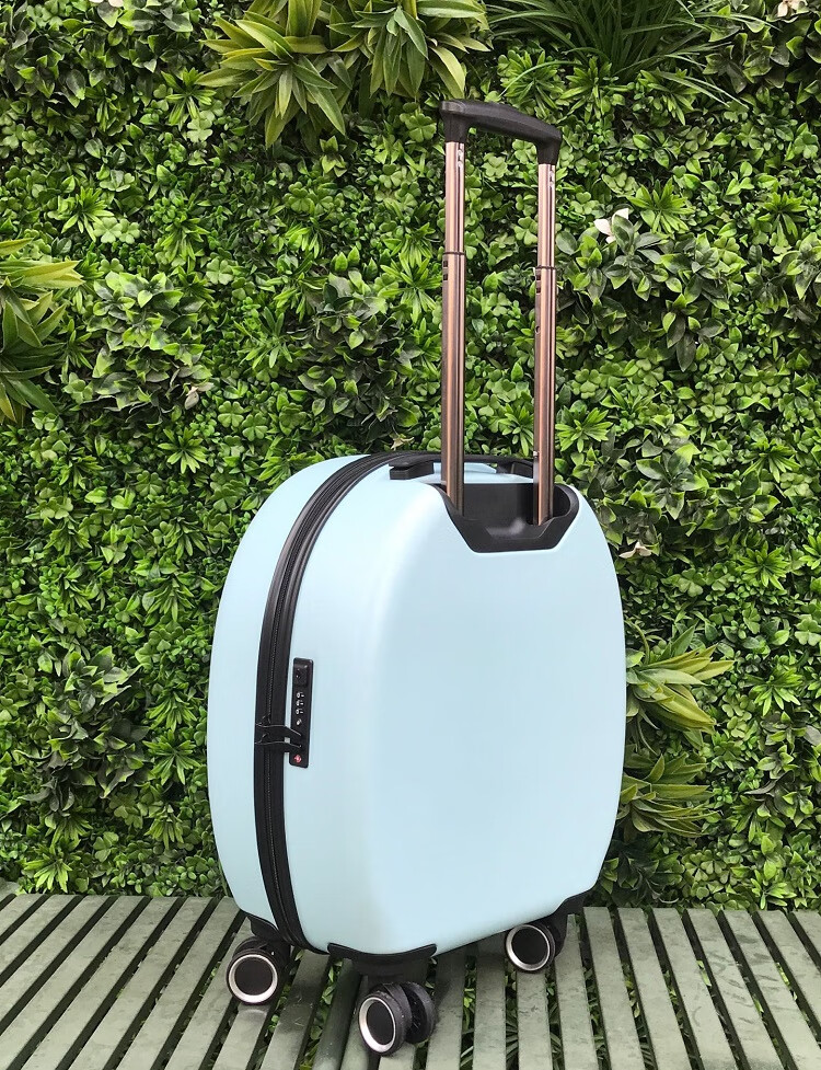 titan拉杆箱原单出口德国圆形拉杆箱轻便韩版旅行箱登机箱20寸马卡龙