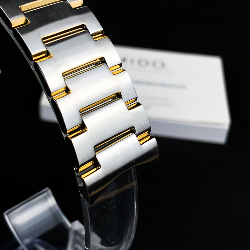 适用于美度指挥官m021626a原装钢带表带m021431a原厂美度316l精钢手表