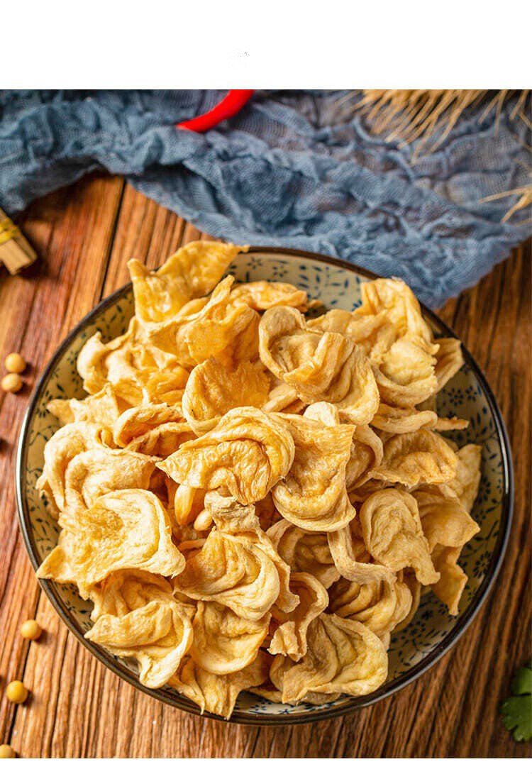 素肉豆制品人造肉大豆蛋白肉豆皮大豆耳凉拌菜火锅食材素食 家庭-两斤
