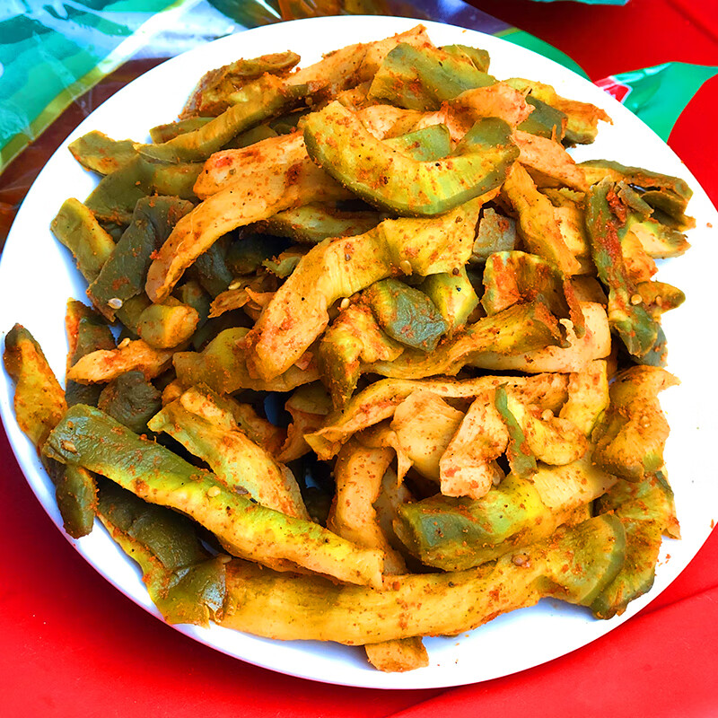 潍坊水果萝卜咸菜自制泡菜山东特产传统手工腌制五香青萝卜干酱菜 微