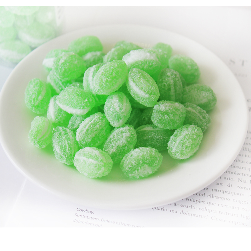 老式薄荷糖硬糖2份起螺丝糖罐装清凉糖果怀旧糖果薄荷味糖1瓶280克