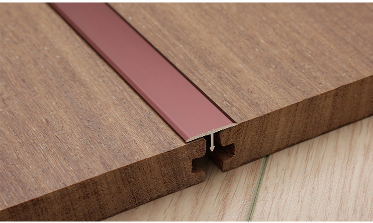 t字平扣铝合金实木复合强化地板收边条金属瓷砖门压条包边条过桥磨砂
