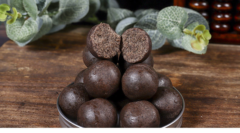 玉泉韵顶济堂陈皮内金丸九蒸九晒手工蜜丸罐装食品零食300g一盒30丸