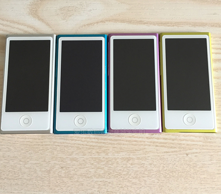 苹果随身听ipodnano716gmp4触屏mp37代蓝牙airpods播放器全新16g土豪