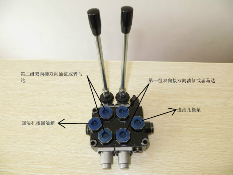 文茸路阀换向阀清障车环卫车农机工程园林机械油缸马达分配器定制zt12