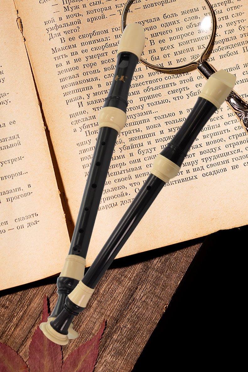 60【捡漏价】中音英式八孔竖笛f调8孔德式中音中小学生巴洛克竖笛