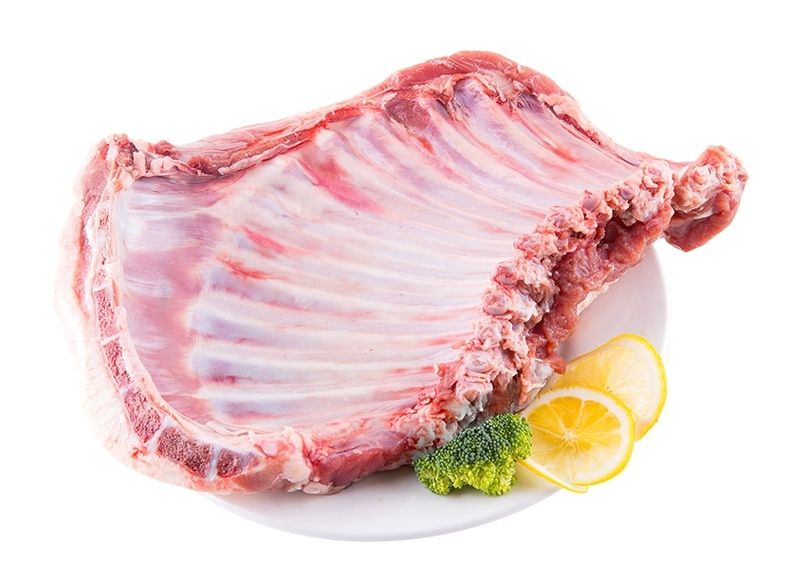 【顺丰现货】清真新鲜纯干无脊骨羊肋排羔羊羊排 3斤带骨羊腿(断)