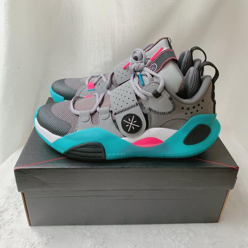 李宁篮球鞋男新款全城8韦德之道7防滑耐磨实战运动鞋abpq005全城8abpq