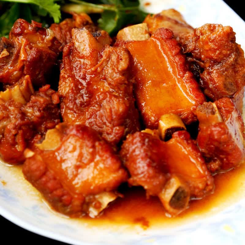 懒人即食猪排骨熟食红烧糖醋排骨内肋排500g/150g袋真空包装 糖醋排骨