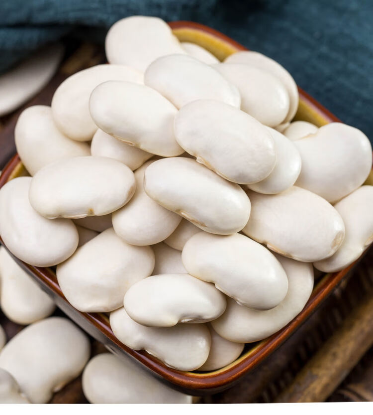 新货大理白芸豆云南特产大白芸豆农自种大豆白云豆五谷杂粮豆类白芸豆