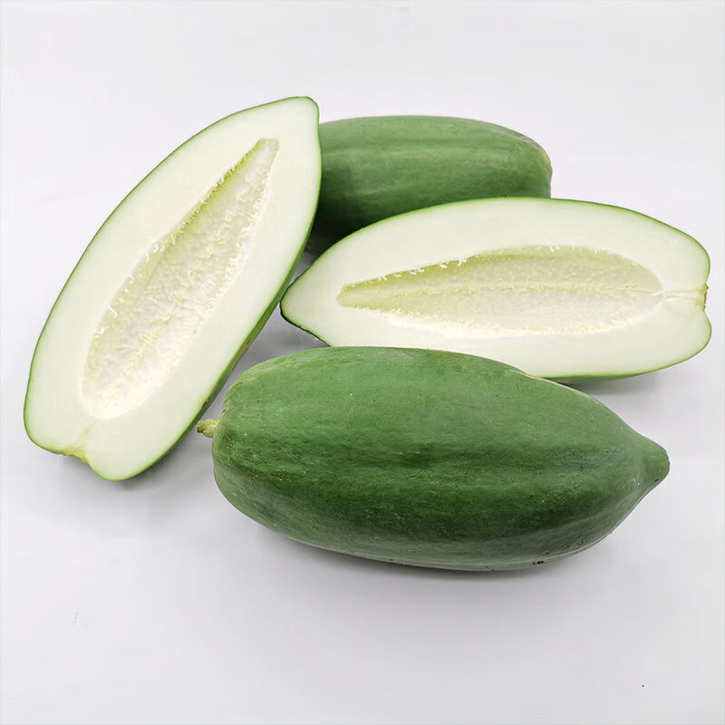 【年货精选】新鲜广西青木瓜生木瓜白心肉产妇下奶催奶用的煲汤番木瓜