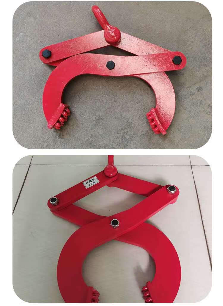 睿亚钻板夹钳货柜夹钳木托盘夹子集装箱卸货木材夹具