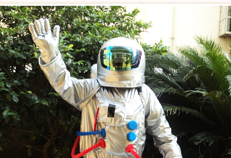 充气款宇航服 彩色面罩 身高80-100cm【图片 价格 品牌 报价