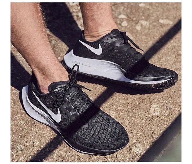 登月飞马37代苏炳添马拉松男女训练跑步鞋zoom气垫缓震回弹运动鞋 白