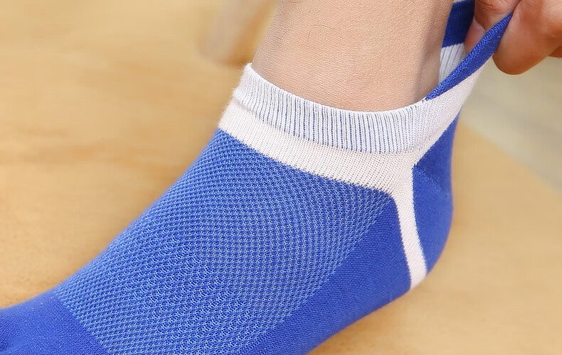 筒运动马拉松跑步袜分趾袜子女五趾袜新品女款5双粉色浪莎运动五指袜