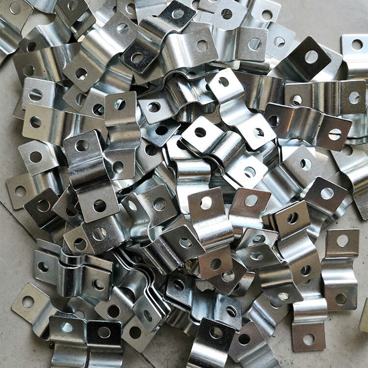 避雷针配件骑马卡避雷卡配件欧姆卡防雷支架配件卡子配件弯片一包300