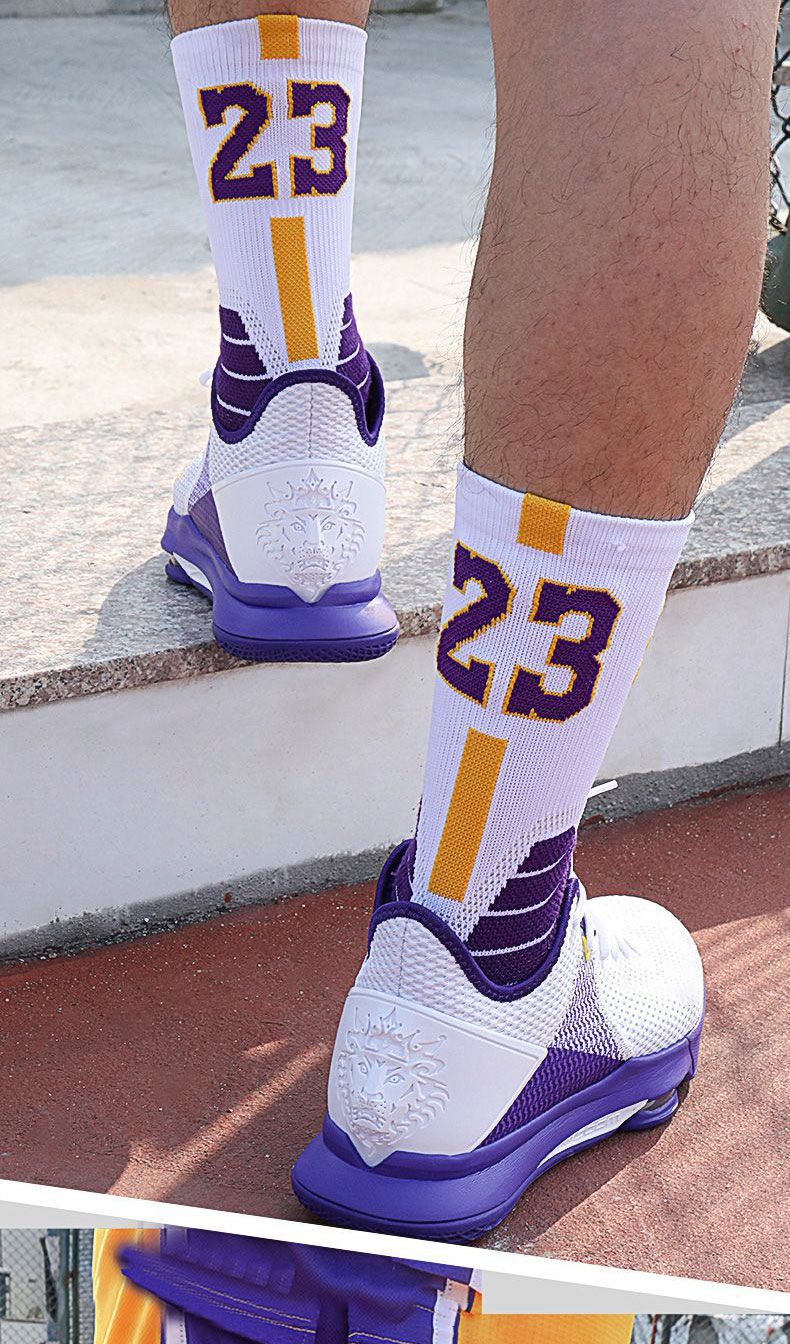 oloey精英袜篮球长袜男生袜子精英篮球袜运动袜子男中高筒长筒棉袜