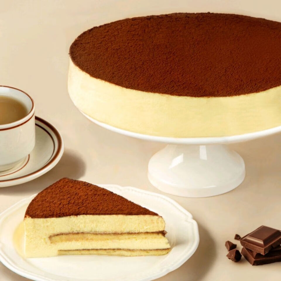 大连山姆提拉米苏1200g10寸进口动物奶油回味无穷值得拥有黑龙江省