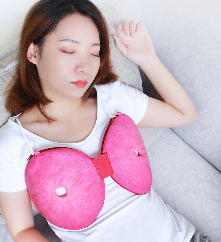 胸部热敷袋增生胀痛疏通哺乳期热敷胸部电加热艾草粗海盐理疗袋12v