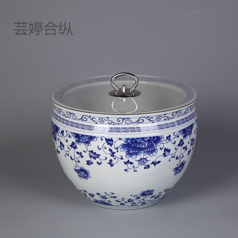 陶瓷盆和面用和面盆陶瓷老式家用陶瓷和面盆大号厨房加厚加深陶瓷盆