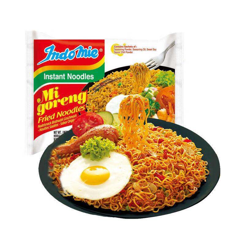喜多捞面 印尼营多捞面袋装泡面整箱干拌面炸酱面火鸡面速食食品