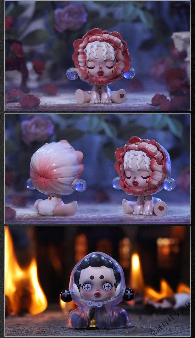 【促销商品】密林古堡盲盒sp祖国版血色玫瑰隐藏款女孩礼物女生公仔