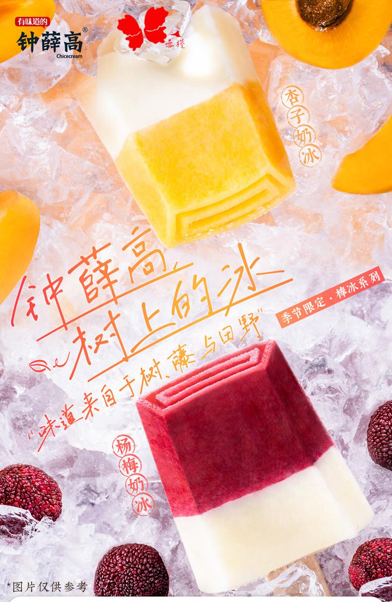 10支钟薛高雪糕7种口味薛钟高钟薛糕网红冰淇淋冷饮包运轻牛乳10支