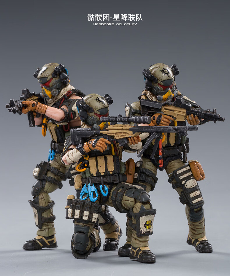 joytoy1:18兵人模型套装特种部队机甲军兵3.