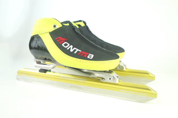 源自加拿大枫叶冰刀定位速滑冰刀鞋 脱位成人儿童大道速滑冰刀鞋 枫叶