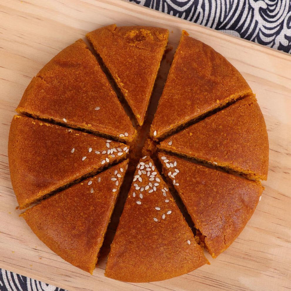 云南大荞饼荞三香陆良特产大饼红饼月饼多口味美食点心糕点小吃伍仁