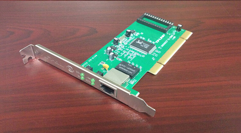 tplink千兆有线网卡 pci-e有线网卡 独立网卡pci有线插口台式主机以太