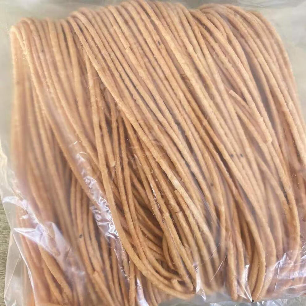 安徽阜阳蒙城传统特产美食 大豆油咸味馓子麻花 纯手工特产零食 1斤碎