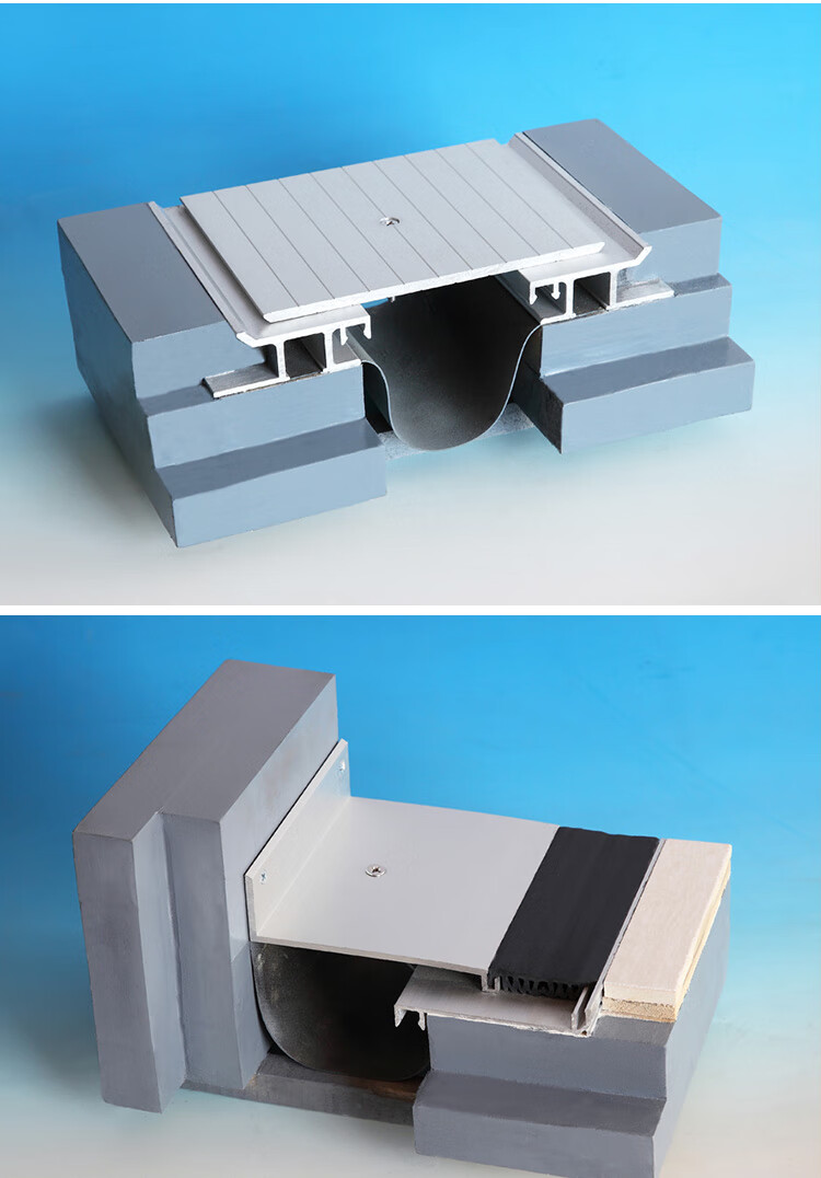 建筑变形缝楼地面抗震型铝合金不锈钢伸缩缝盖板沉降缝 地面变形缝f