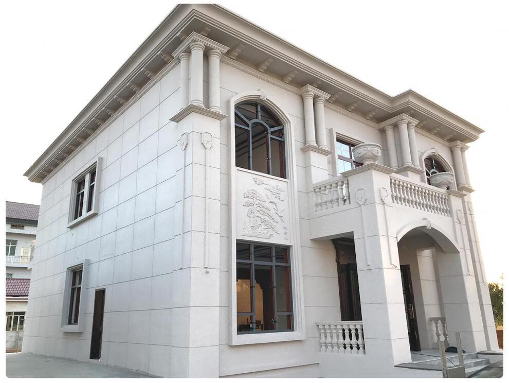 外墙装饰浮雕中式别墅外墙装饰浮雕欧式泡沫挂件背景墙面山水定制eps