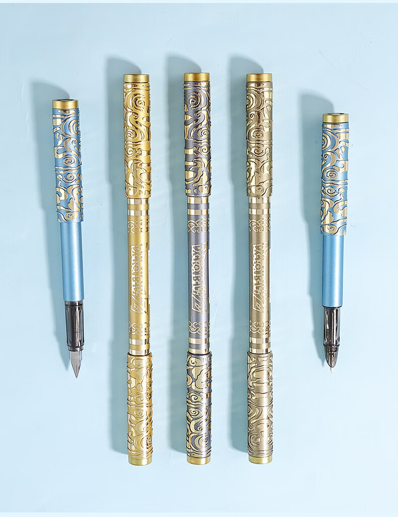 溥畔金箍棒钢笔双头小学生专用正姿书法练字可伸缩换墨囊成人办公男孩