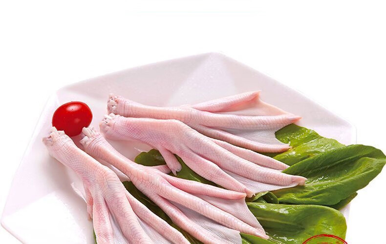鸭掌鸭爪24斤新鲜鸭掌生鸭爪冷冻批发鸭脚鸭爪子卤菜食材鲜露哒4斤装